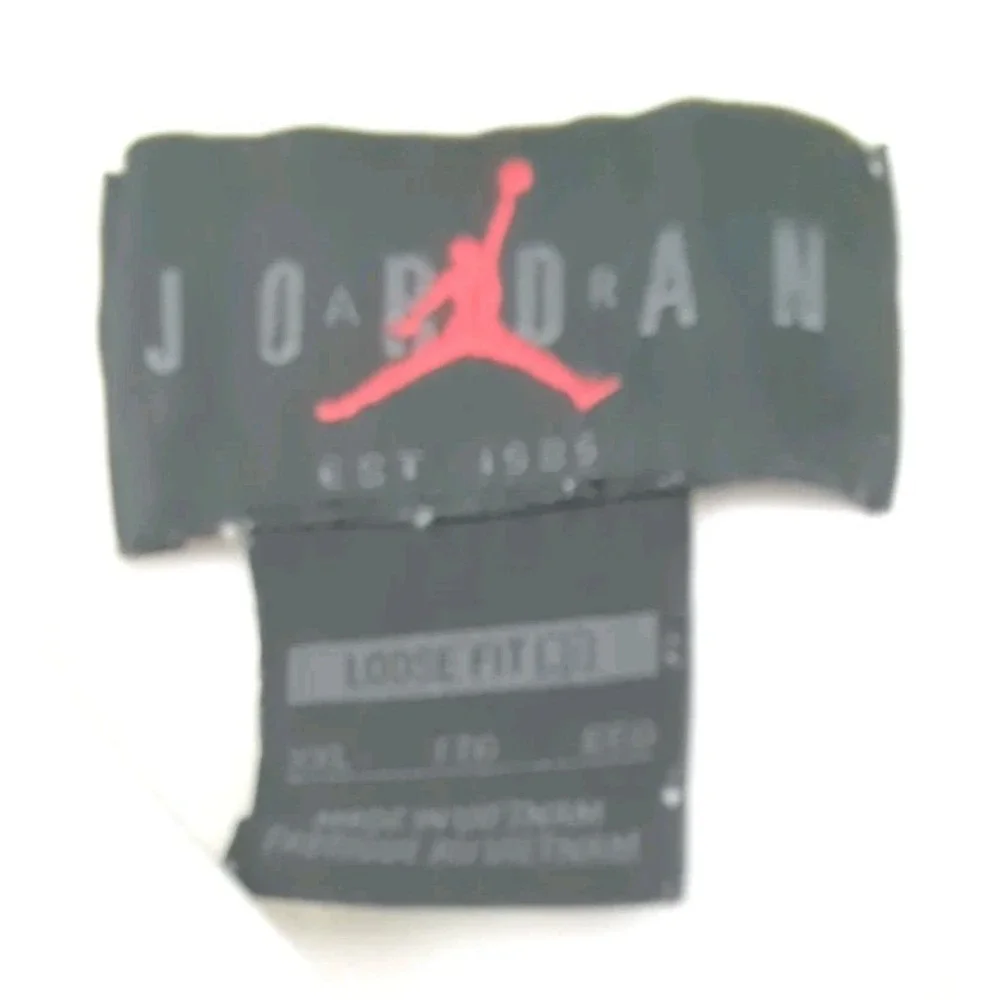 Pre-owned Size XXL Jordan Loose FIT Baseball Jersey TOP,‎ White, Snaps, See Pics